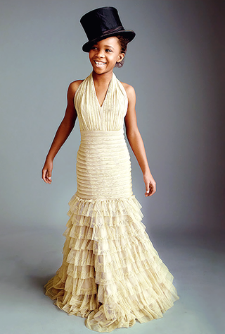 Illustration for article titled Most Adorable Oscar-Nominee Quvenzhané Wallis Looks Adorable in Adorable Photo Shoot